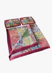 The Company Store King Quilt & 2 Standard Shams Floral Patchwork Cotton. Fixed Price $202.50.