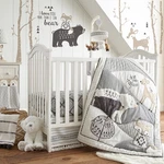 Bailey 5-PIECE Nursery Crib Bedding Set Levtex Baby. Fixed Price $154.99.