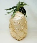 Bess Pineapple Pillow Gold Plush Home Decor Tropical Satin Hawaii. Fixed Price $19.99.