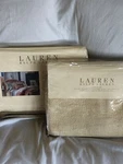 Ralph Lauren Pick-stitch Mirabeau Paisley King Or Std Nip. Fixed Price $34.99.