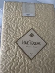 Nip Home Treasures Butter Yellow Vermicelli Quilted Standard Sham With Scallops. Fixed Price $100.00.