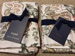 2 Pottery Barn Kravet Grandiflora King Shams Reversible Chambray Warm Multicolor. Fixed Price $99.99.
