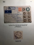 1945 British Field Po In Austria Airmail Cover To East London South Africa. Fixed Price $84.99.