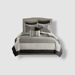 Madison Park Gray Attingham 7-PIECE Reversible Full/queen Coverlet Set. Fixed Price $91.79.