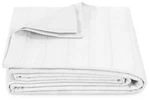 Matouk Augusta 100% Cotton Italian Matelasse Weave Bed Coverlet Nwt White - King. Fixed Price $289.95.