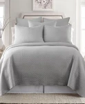 Levtex Home Cross Stitch Light Gray 2 Piece Quilt Set Twin. Fixed Price $69.00.
