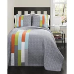 Lush Decor Shelly Stripe Quilt Modern Geometric Pattern Reversible 3 Piece. Fixed Price $117.71.