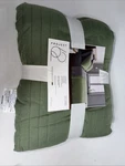 Project 62 Garnet Washed Channel Stitch Quilt Full/queen. Fixed Price $50.00.