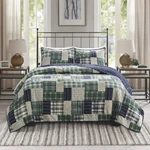 Madison Park Reversible Quilt Cabin Lifestyle Plaid - All Season, Breatha, Queen. Fixed Price $92.99.