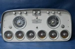 Chris Craft Twin Console Gauges Meters Dash Panel Hardware Button Light Switch. Fixed Price $850.00.