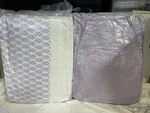 Madison Park Evian King 4-PIECE Seersucker Quilt Set With Throw Pillow Purple. Fixed Price $78.00.