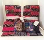 Pottery Barn Pauline Boyd Apple Blossom Patchwork Quilt 57X72", Pillow Cover New. Fixed Price $379.99.