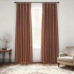 Hpd Half Price Drapes Faux Silk Blackout Curtains 120 Inches Long For Bedroom &. Fixed Price $72.99.