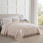 Beatrice Home Fashions Lotus Chenille Bedspread Queen Size. Fixed Price $85.00.