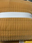 Threshold Velvet Quilt Dark Gold -king Lofty As Shown. Fixed Price $54.16.