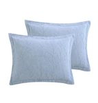 2PC King Costa Sera Solid Quilt Sham Blue - Tommy Bahama. Fixed Price $35.00.