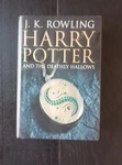 Harry Potter And The Deathly Hallows Raincoast Bloomsbury Adult Cover 1ST Print. Fixed Price $35.00.