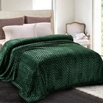 Whale Flotilla Flannel Fleece Queen Size Bed Blanket, Soft Velvet Lightweight. Fixed Price $26.49.