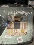 Madison Park Quebec Quilted 3-PC. Bedspread Set, Queen New. Fixed Price $250.00.