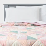Twin/twin Xl Multi Patchwork Heirloom Kids' Quilt - Pillowfort. Fixed Price $20.99.