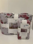 Rachel Ashwell Simply Shabby Chic Twin Quilt Linen/cotton Blend With Sham Lilac. Fixed Price $129.99.