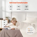 Vevor Queen Quilt Set, 3-PIECE Lightweight Comforter, Microfiber Size Bedd. Fixed Price $28.80.