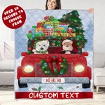 West Highland Terrier Quilt Dog Bedding Personalized Christmas Gift Designs Nwt. Fixed Price $79.99.