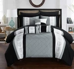 Bed In Bag Chic Home Clayton 10 Pc Comforter, Shams, Decorative Pillows, Sheets. Fixed Price $99.99.