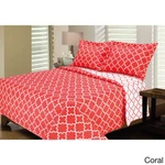 Nip**classics By Eileen West** Lattice** Quilt Set** Orange **KING**$100. Fixed Price $34.00.