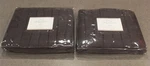 New 2PC Pottery Barn Silk Channel Ebony Gray Shams Set. Fixed Price $89.55.