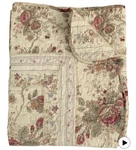 Greenland Home Fashions Antique Rose Blanket 50X60L Cotton Multicolor Throw. Fixed Price $34.99.