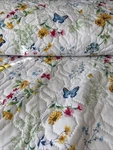 Cannon Bedspread Quilted Full Floral 96" X 108" Cottage Core Round Corners. Fixed Price $68.50.