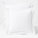 Pack Euro Pillow Shams 28X28 600 Thread Count 100% Organic Cotton White S.... Fixed Price $28.65.