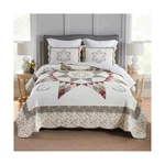 Cotton Bedspread Quilt Bedding Sets, 3 Pieces Reversible Coverlets Comforters.... Fixed Price $146.81.