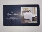 Brooks Brothers Flax Linen Queen 3PC Duvet Set White ;nip. Fixed Price $129.99.