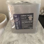 Brielle Home Cotton Jersey Sheet Set - Grey Twin / Xl Read Below. Fixed Price $29.99.