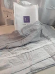 Lush Decor Coastal Chic Scalloped Edge Cotton Duvet Cover 3P Gray/white King New. Fixed Price $65.00.