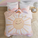 Urban Habitat Kids Floral Quilt Coverlet Set Full Queen Cotton Bedding New W/ Sh. Fixed Price $17.09.