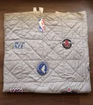 Pottery Barn Teen Nba Western Conference Full/queen Quilt 2 Shams Throw Pillow. Fixed Price $79.00.