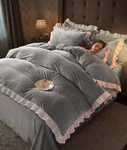 Soft Duvet Quilt Cover, Bedding Set With Pillow For Kids Audlts New. Fixed Price $18.89.