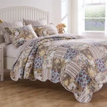 Greenland Home French Country Traditional Patchwork Style Cotton-rich Quilt S.... Fixed Price $102.00.