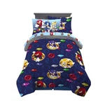 Franco Kids Bedding Super Soft Comforter And Sheet Set With Sham, 5 Piece Twin. Fixed Price $105.57.