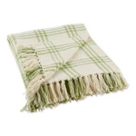 Dii Farmhouse Plaid Collection Cotton Throw Blanket, 50X60, Antique Green. Fixed Price $39.49.