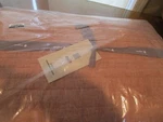West Elm European Linen Linework Quilt King Terracotta Tag. Fixed Price $214.99.