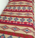 Santa Fe Fleece Coverlet Full/queen 93359 New Beige Red Blue Mallory Lane. Fixed Price $34.00.