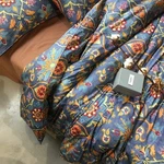 Home Damask Medallion Luxury Duvet Quilt Cover Boho Paisley Print Bedding Set.... Fixed Price $192.48.
