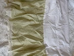 Piper & Wright King Bed Skirt Green Stripe Cotton Farmhouse Cottage. Fixed Price $16.99.