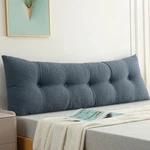 Long Lumbar Support Bed Bolster Pillow Reading Headboard Cushion Dorm Essentials. Fixed Price $56.69.