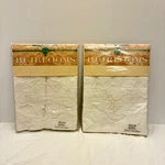 Heirlooms Kyoto King Sham Set Of 21X37 Lace Floral White Cotton New Vintage. Fixed Price $34.99.