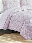 Lillian August French Farmhouse Pink Floral Cotton Full/queen Quilt Set. Fixed Price $94.99.